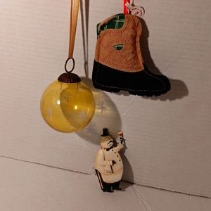 Kugel Stylec Amber Ball American Indian Youth 2015 boot Snowman Snob Ornaments